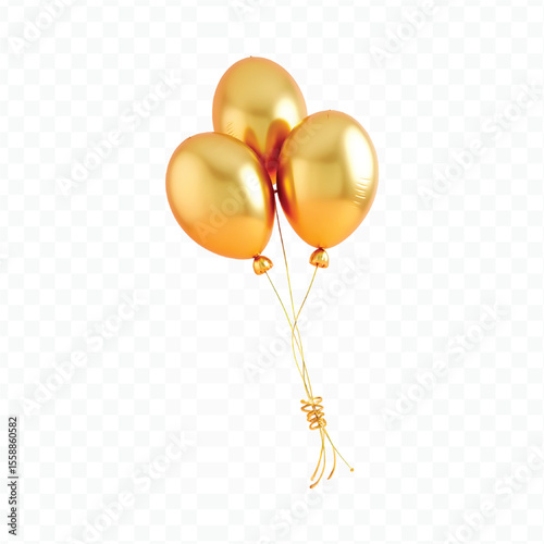 party balloons vector illustration