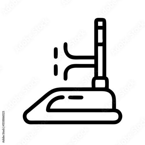 Steam mop appliance for cleaning floors and removing dirt  