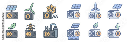 Innovative energy sources powering cryptocurrency mining operations with sustainability in mind