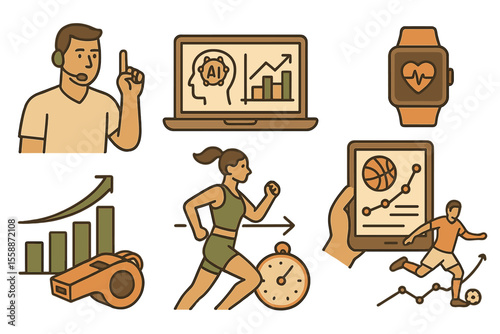 Exploring the intersection of technology and fitness through data analysis and athletic training methods
