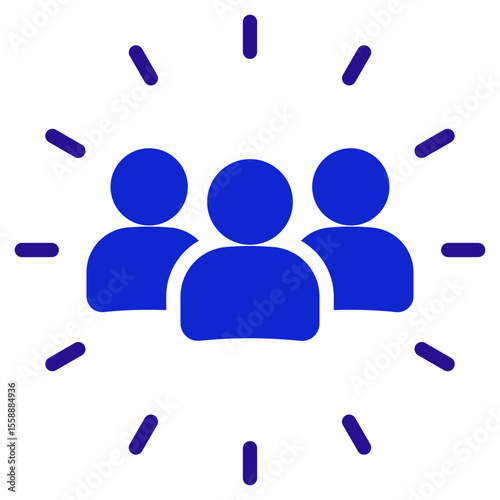 Audience Glyph Icon