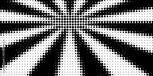 Halftone faded gradient texture. Grunge halftone grit background. White and black sand noise wallpaper. Retro pixilated vector backdrop. modern