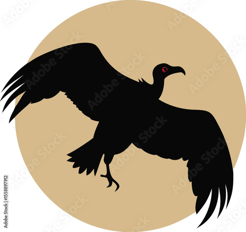 vulture-icon-silhouette-circling.eps