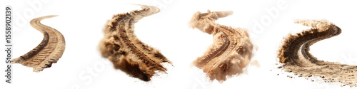 Dirt Track Roads Collection: Off-Road Vehicle Trail