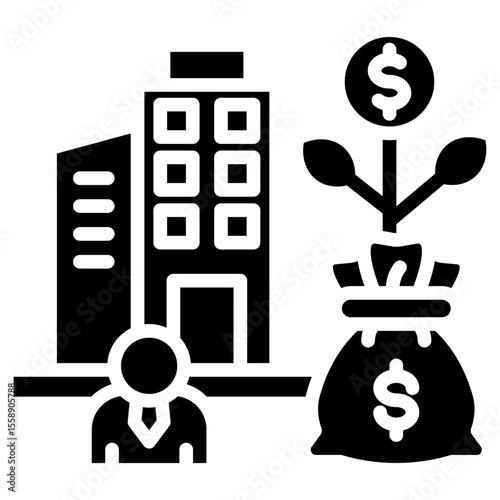 Capital Venture Icon