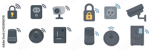 Smart home devices for enhanced security and convenience in daily living