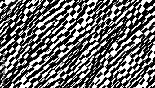 Black and white abstract grunge pattern for sporty and modern background. Vector Format Illustration 