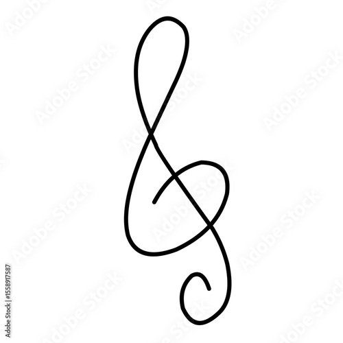 Music Related Vector Line 