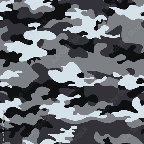
military camouflage gray pattern modern winter background