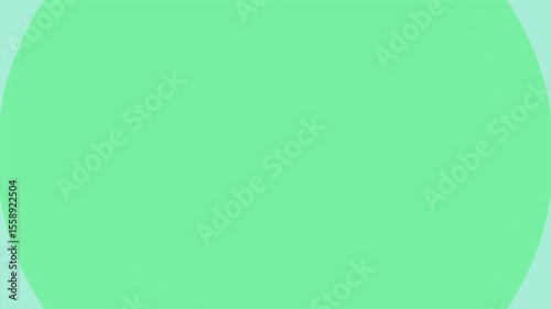 Green circle looping animation for smooth motion graphic opening background footage