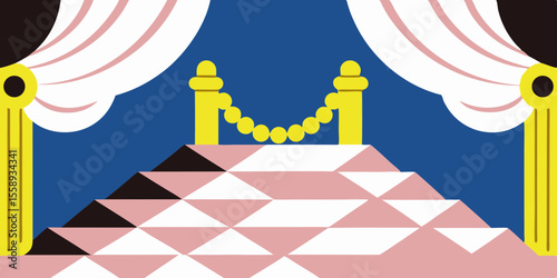 illustration of a circus tent