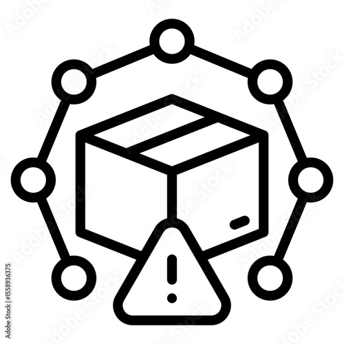 Supply Chain Disruption Icon