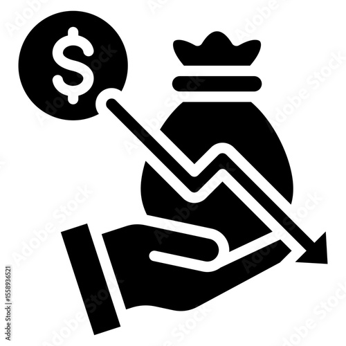 Financial Loss Icon