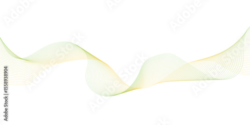 Abstract colorful glowing wave lines background. Blending gradient colors. Digital frequency track equalizer. Abstract frequency sound wave lines and technology curve lines background. 