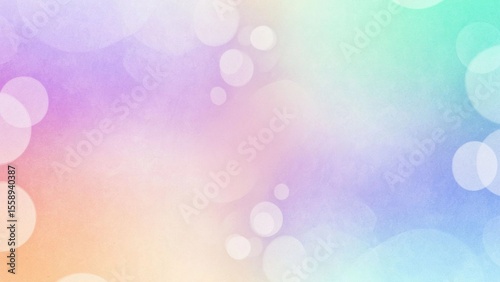 Soft pastel gradient background with cloud texture, soothing lavender and mint tones, dreamy blur effect, ai generation