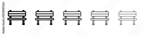 Speech Bubble icon vector thin outline style sign