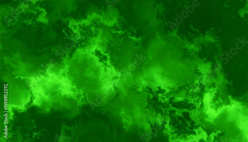 Abstract green cloud pattern (1)