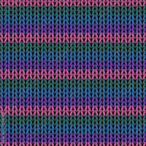 Knitted background pattern wallpaper knitting decorative print handmade textile knitting handiwork