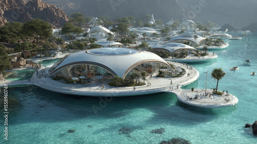 NEOMâ€™s Oxagon city vision features a futuristic floating eco-industrial hub in Saudi Arabia, built with AI, clean energy, and smart tech