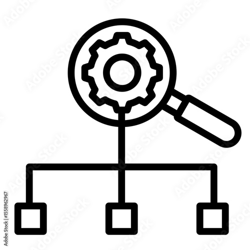 Root Cause Analysis  Icon Element For Design