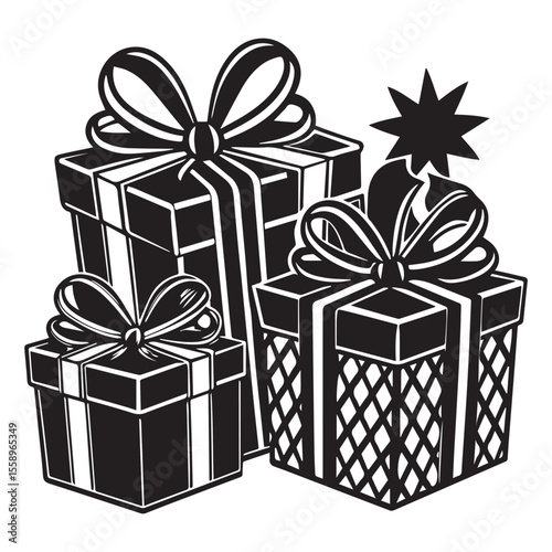 set of gift boxes