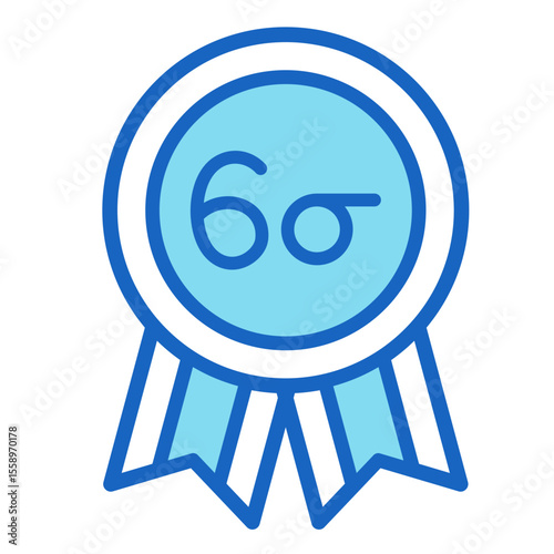Six Sigma Badge  Icon Element For Design