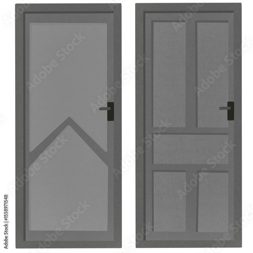 door isolated