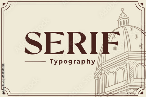  clean layout with bold serif typography and renai