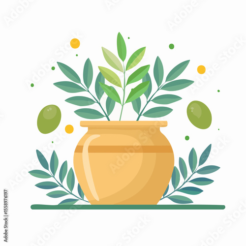 plant in pot