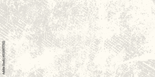 Crumpled ecru craft package paper texture. Abstract cream texture old paper background. Beige old cardboard backdrop. Vector illustration of grunge vintage note sheet or package modern