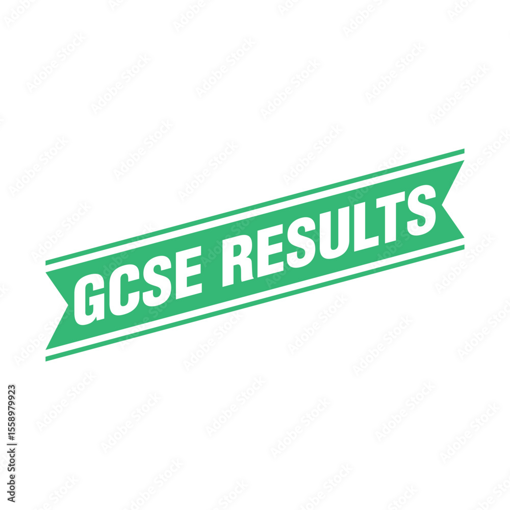 GCSE Results Letter Rubber Stamp Template