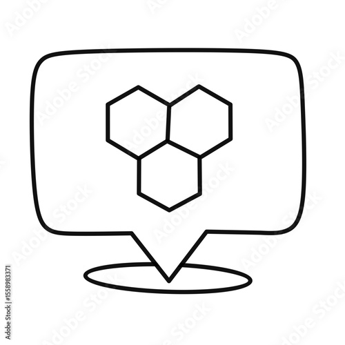 honey bee vector icon