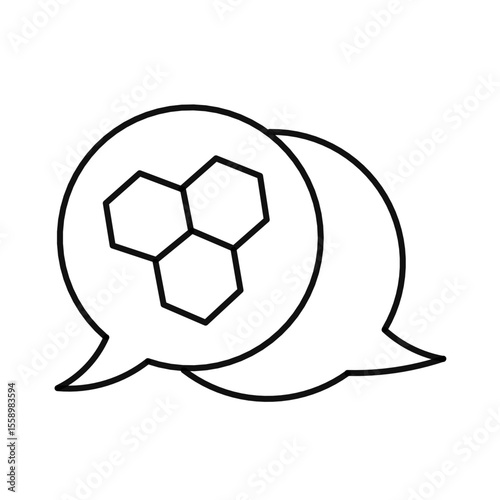 honey bee vector icon