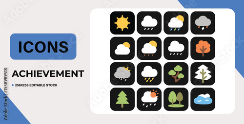 Weather & Seasons Icons