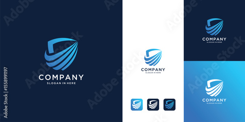 Shield logo design inspiration 