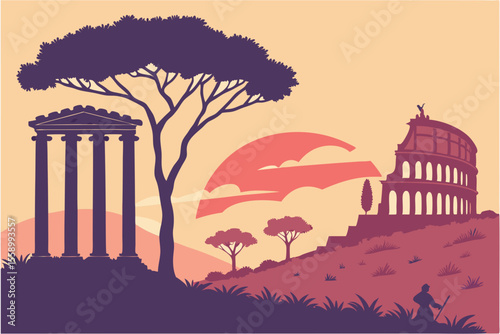  gradient mesh vector background with classical gr