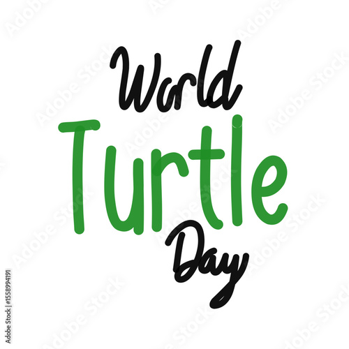Vector World Turtle Day 