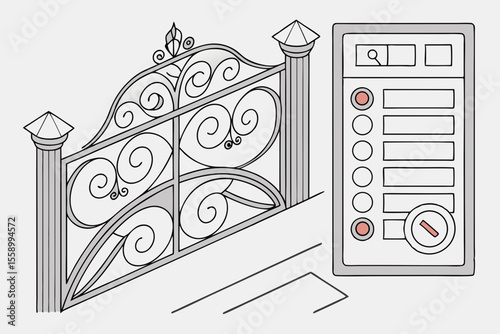  modern interface layout featuring classic scrollw (1)