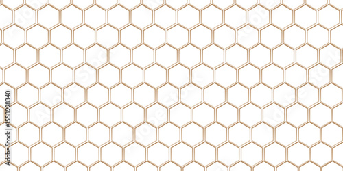 Geometric Background Honey Combs White. Can Be Used For All Needs Of Two Dimensional Background