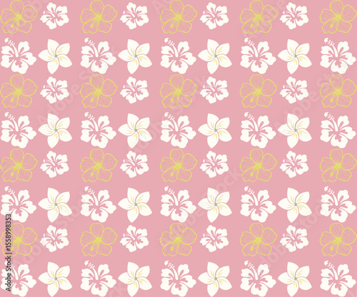 Wallpaper Mural Geometric Floral Art Pattern in Seamless Vector Style with Nature-Inspired Textures, Trendy Colors, and Vintage Leaf Details Torontodigital.ca