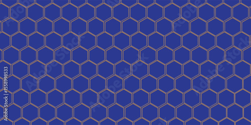 Geometric Background Honey Combs White. Can Be Used For All Needs Of Two Dimensional Background