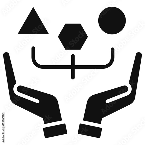 Assortment Glyph Icon