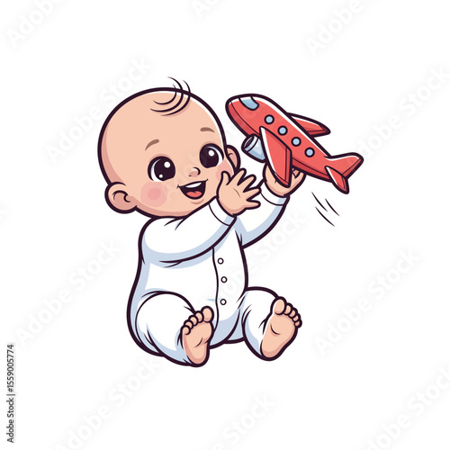 cute baby icon very cool design