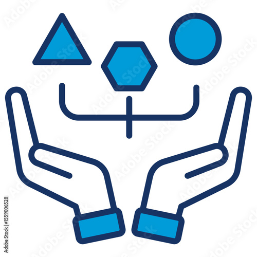 Assortment Blue Icon