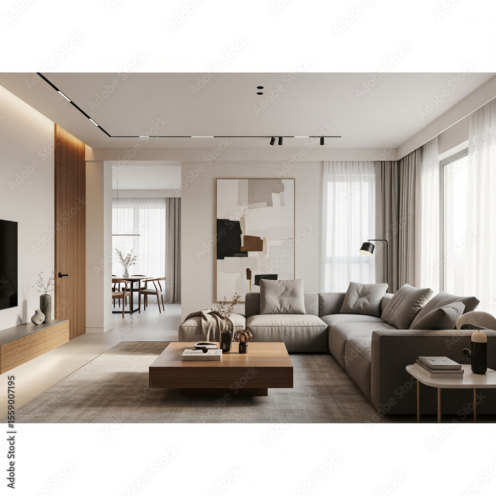 Fototapeta premium modern living room
