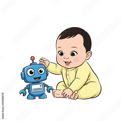 cute baby icon very cool design