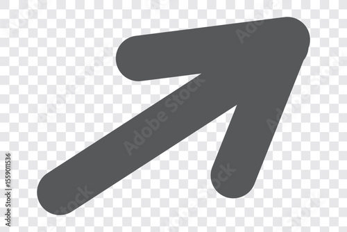 Black arrow a bold singular pointer icon directed right this clean isolated graphic is versatile for scalable designs indicating forward motion or next step