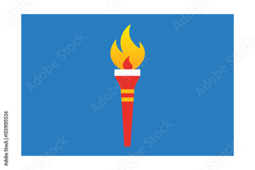 Olympic Torch Symbol of Unity, Competition, and the Pursuit of Excellence