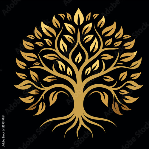 design logo icon vector illustration tree