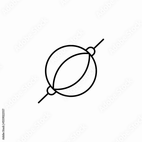 punching bag sport icon sign vector